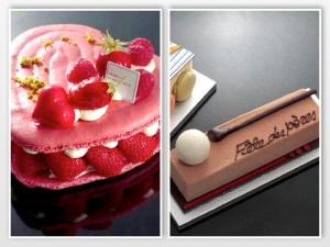 Sadaharu Aoki - Valentine's Day macarons and Father's Day cakes